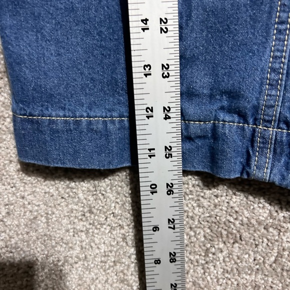 Turtle Bay New York Woman’s Button Down Jacket Shirt Denim Jean Size Small - Picture 6 of 9